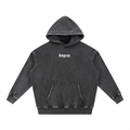 Amprax Supply Black Fleece Oversize Hoodie