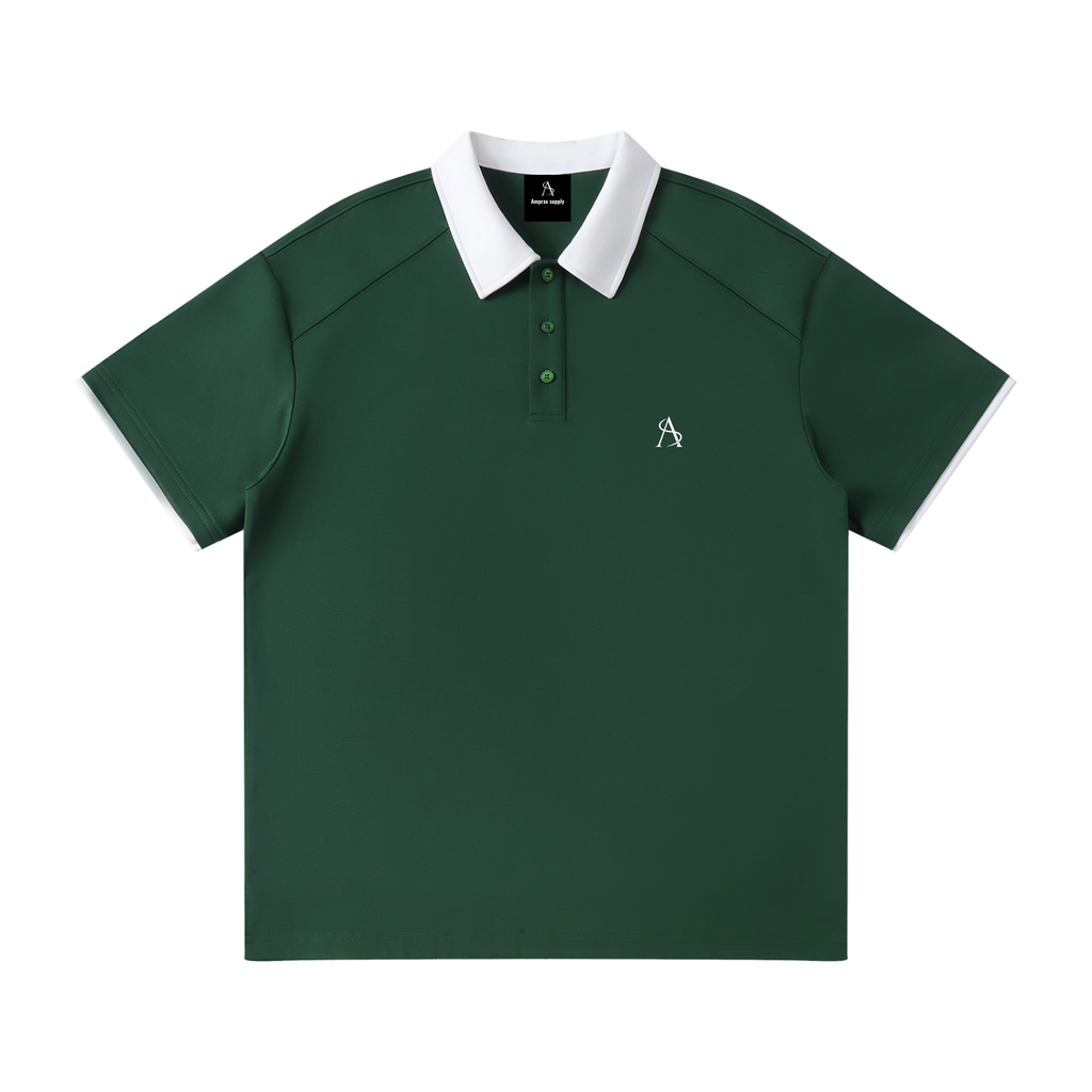 Amprax Supply Collar Polo Shirt