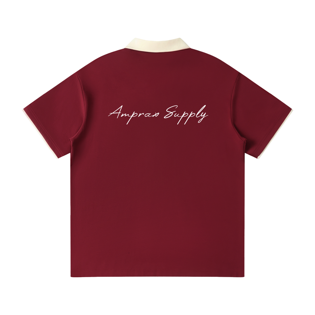 Amprax Supply Collar Polo Shirt