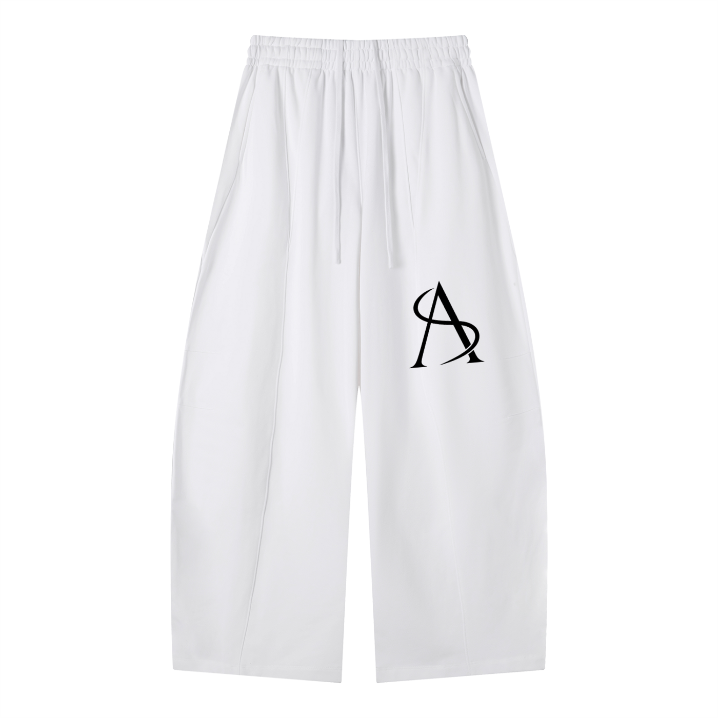 Amprax Supply White baggy Sweatpants