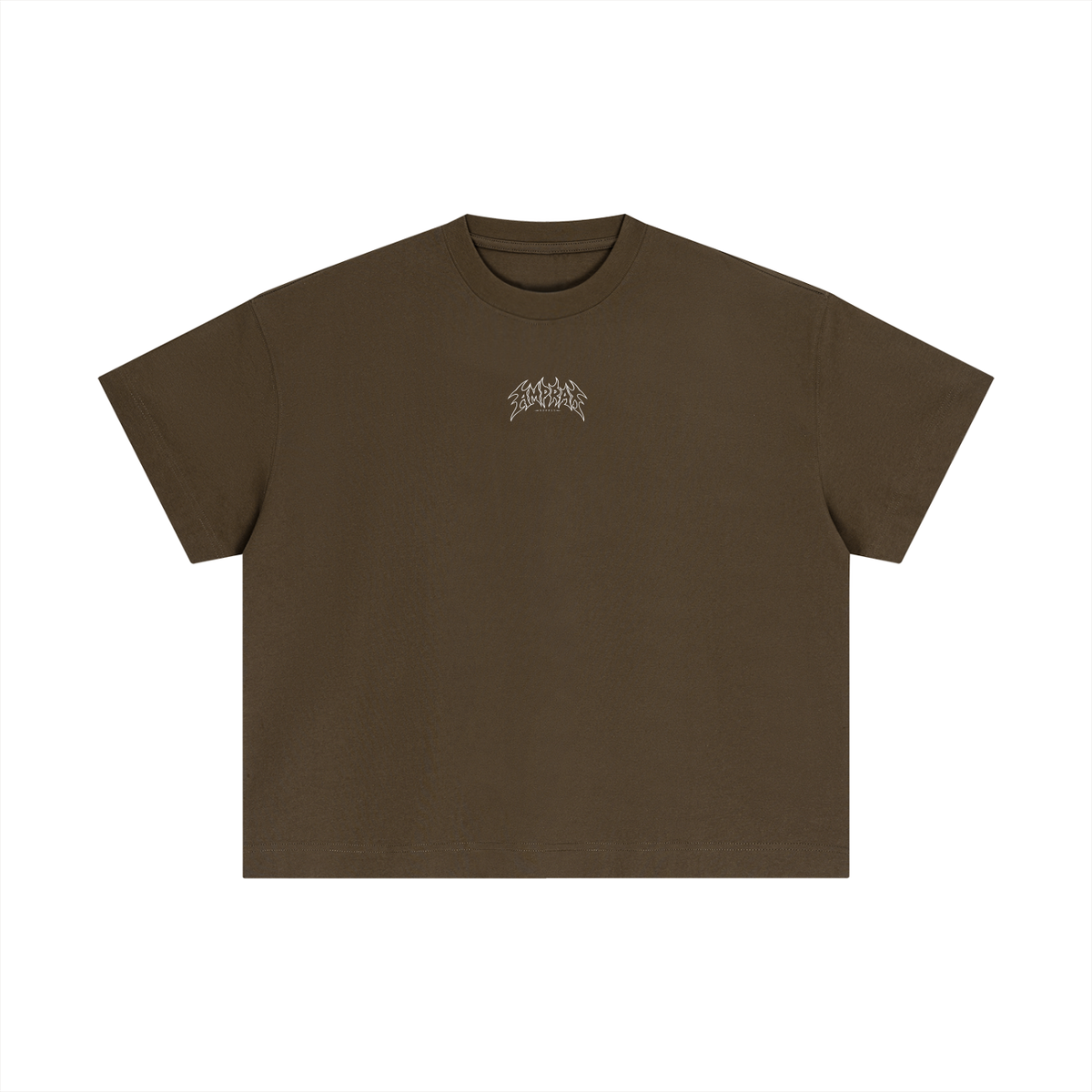 Amprax Supply Brown Essential Cotton Boxy T-Shirt
