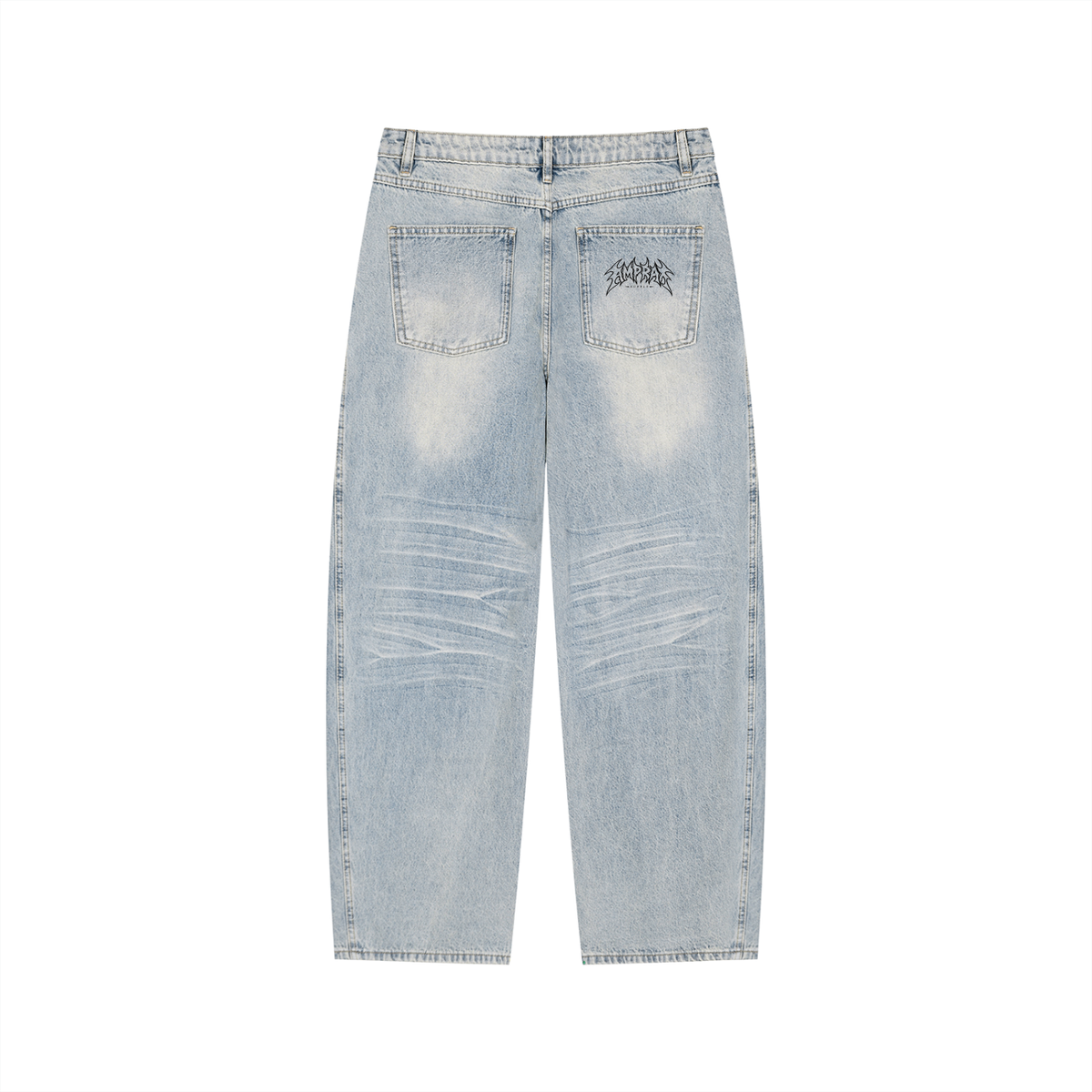 Amprax Supply Blue Baggy Jeans
