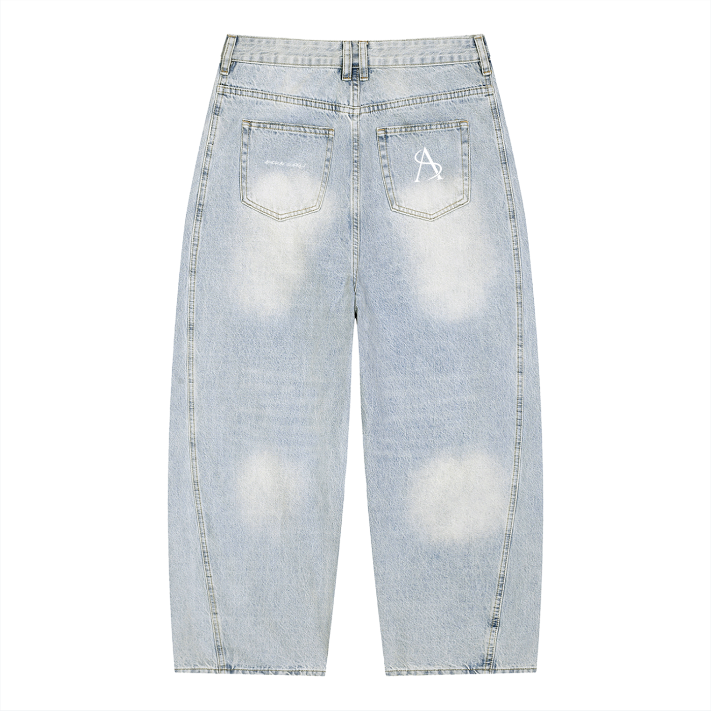 Limited Edition Amprax Supply Graffiti Men's Baggy Jeans