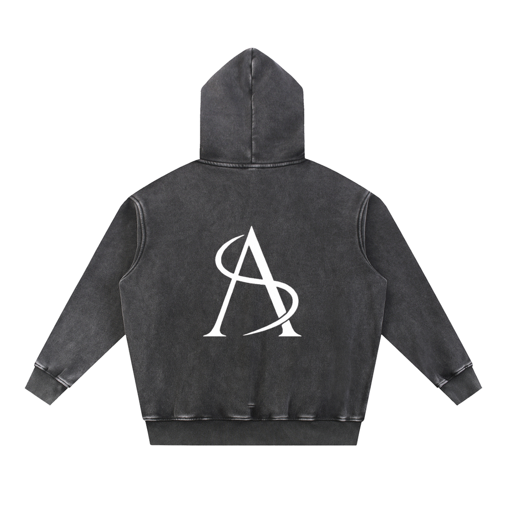 Limited Edition Amprax Supply Graffiti black Oversize Hoodie