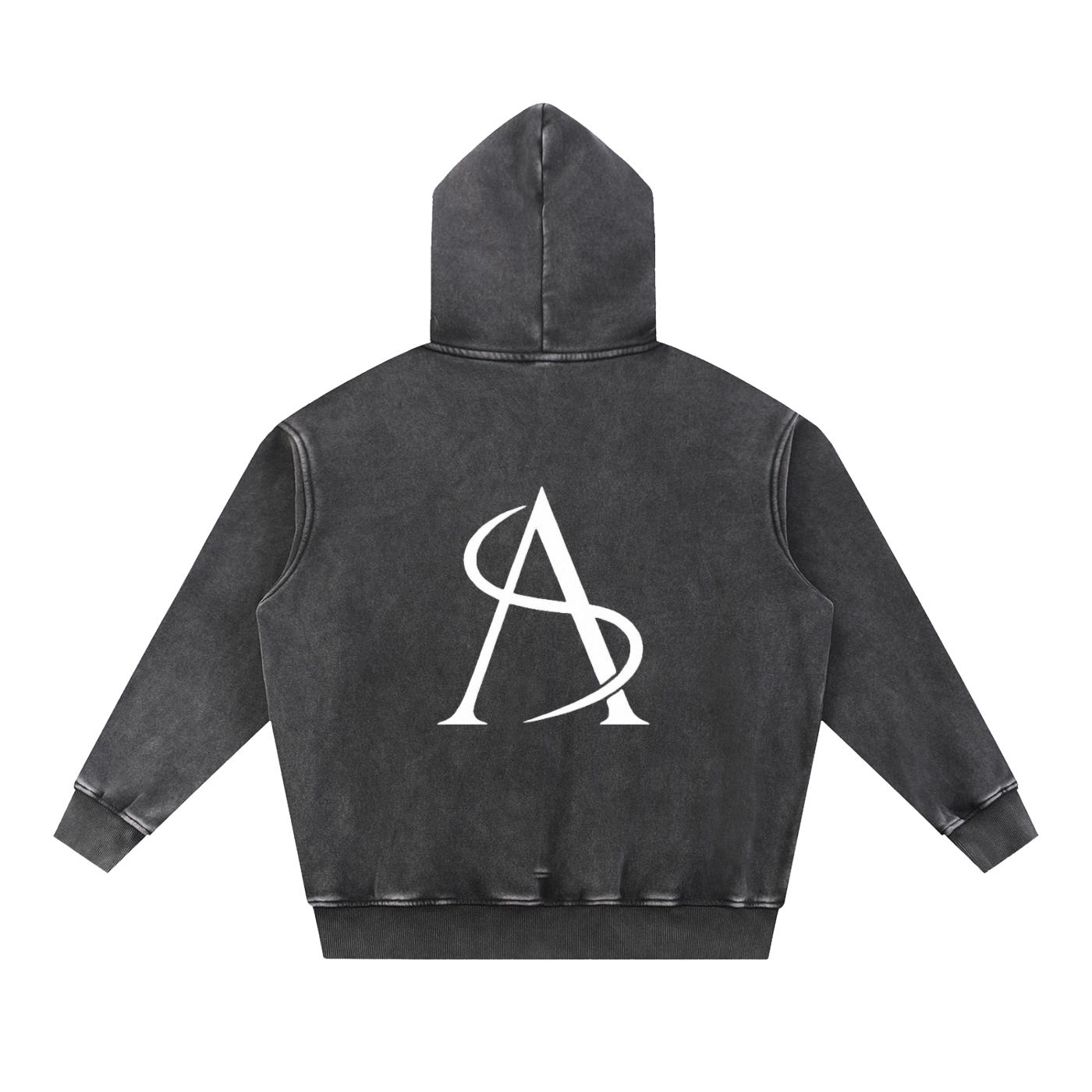 Limited Edition Amprax Supply Graffiti black Oversize Hoodie