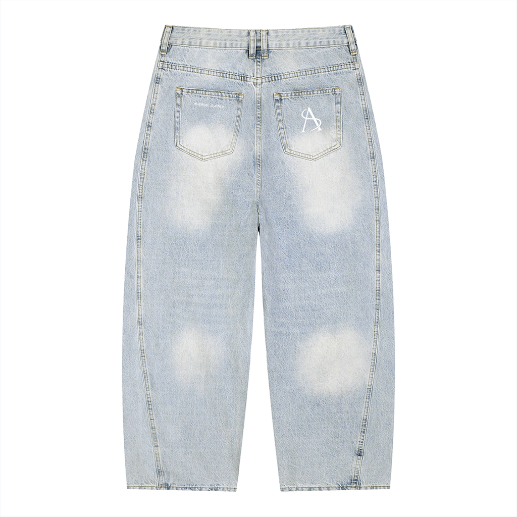 Limited Edition Amprax Supply Graffiti Men's Baggy Jeans