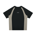 Amprax Supply Black & light brown Raglan T-Shirt