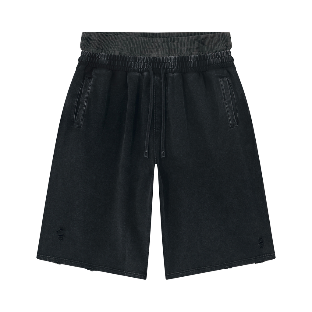 Amprax Supply Black Baggy shorts