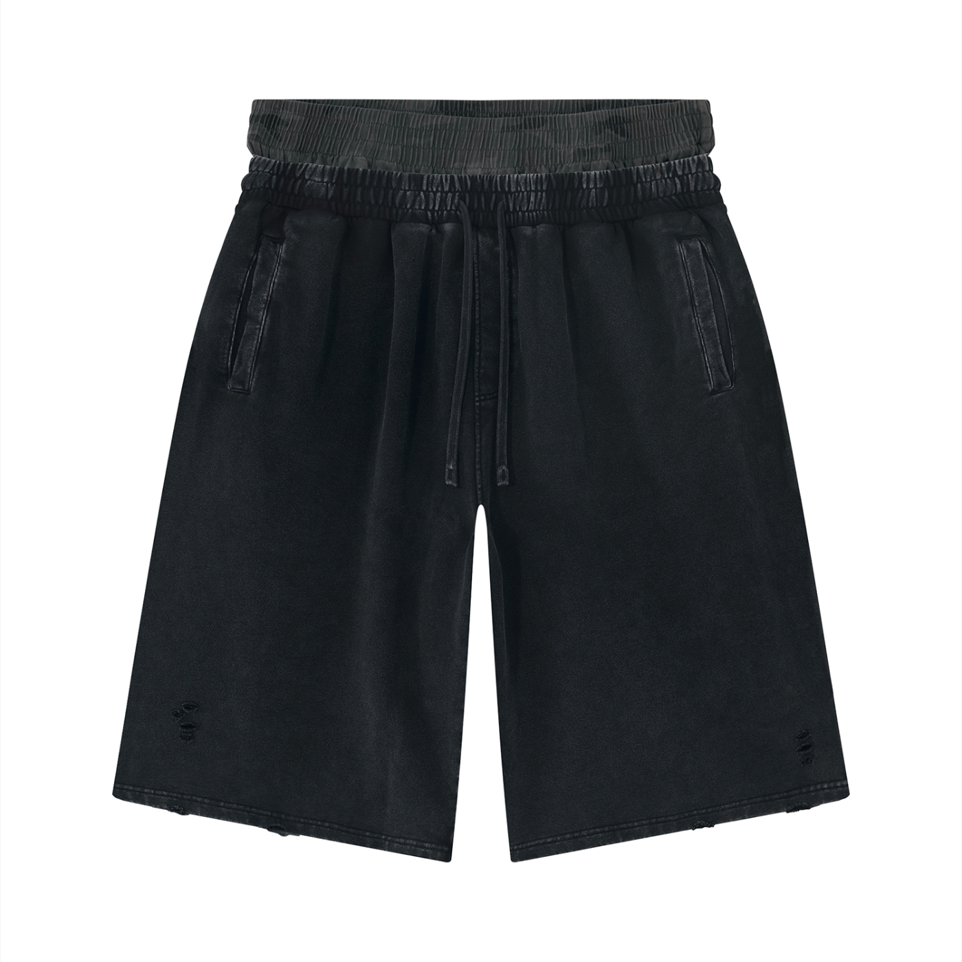 Amprax Supply Black Baggy shorts