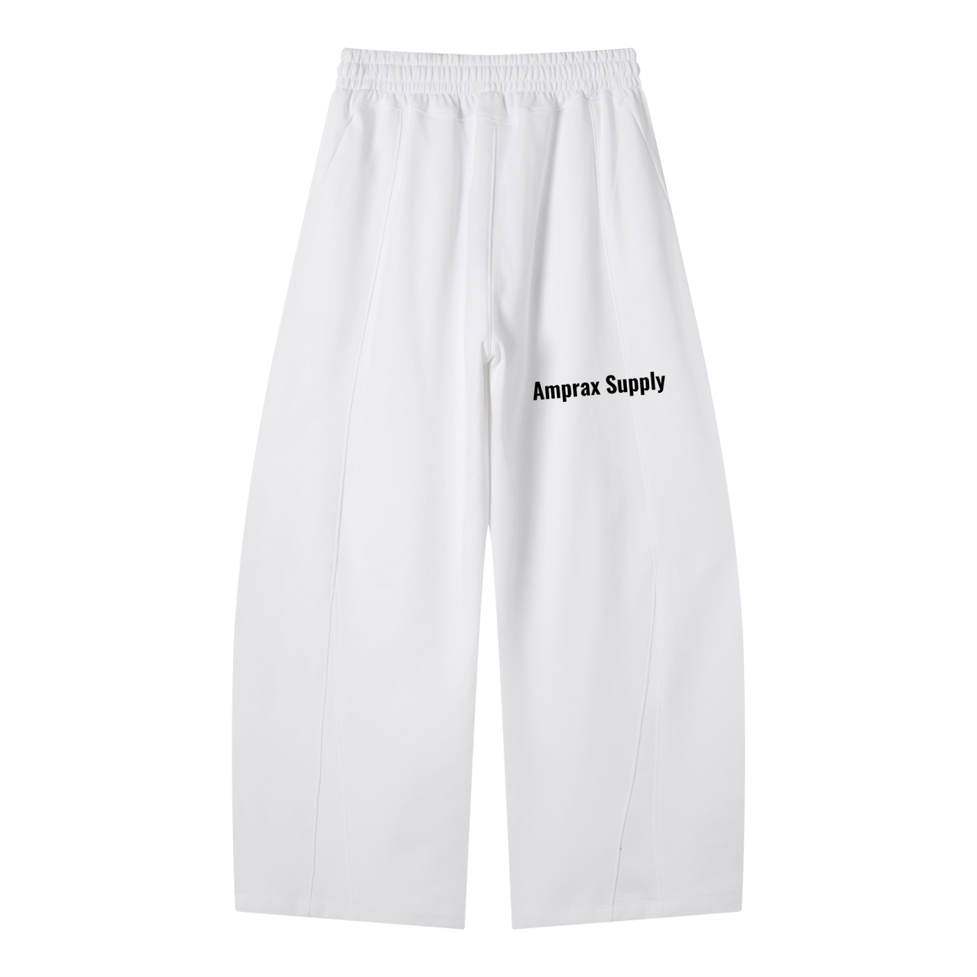Amprax Supply White baggy Sweatpants