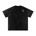 Amprax Supply Black Wheelie Boyz Oversized Cotton T-Shirt