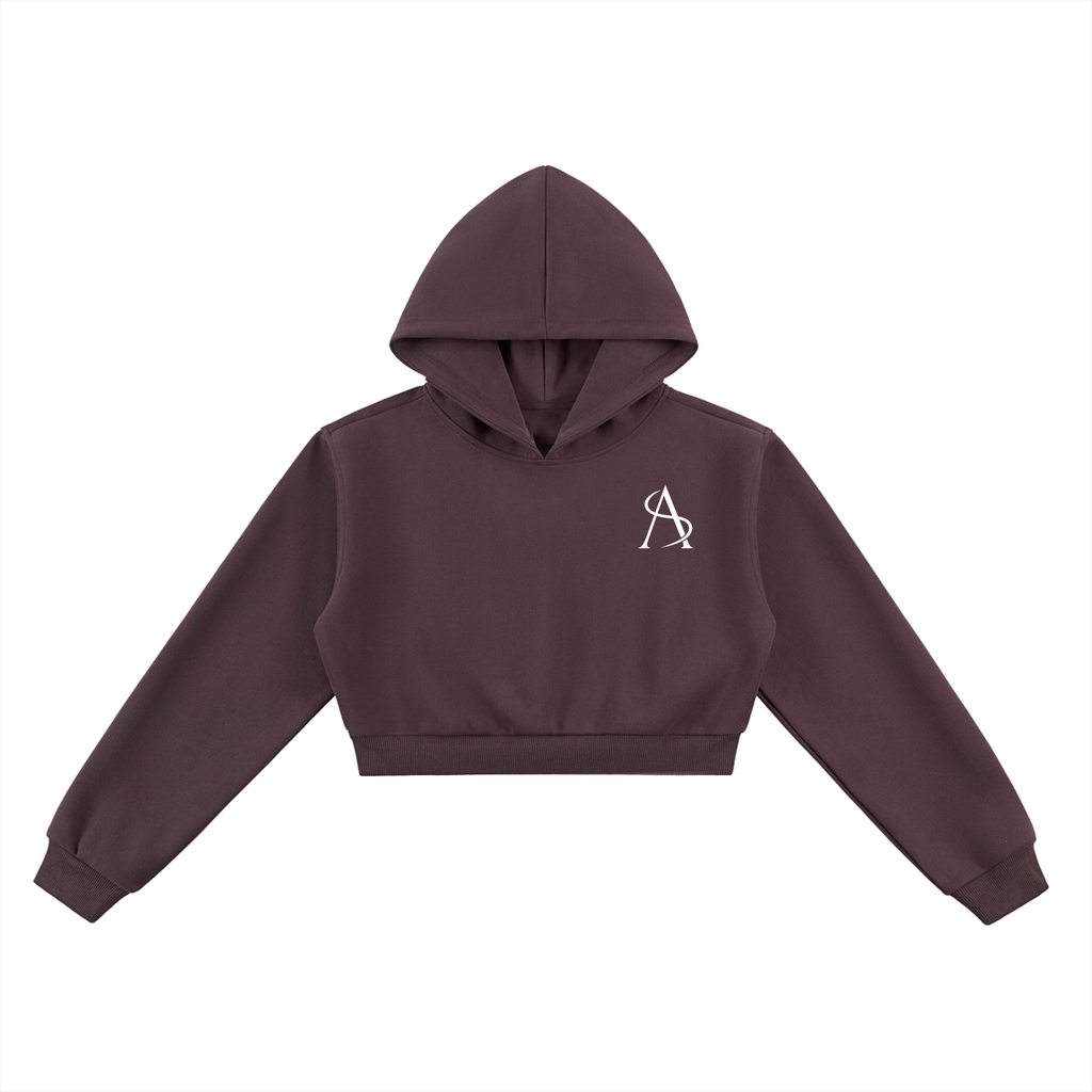Amprax Supply Womens Essential Cropped Hoodie