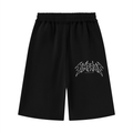 Amprax Supply Black Baggy Sweatpants Shorts