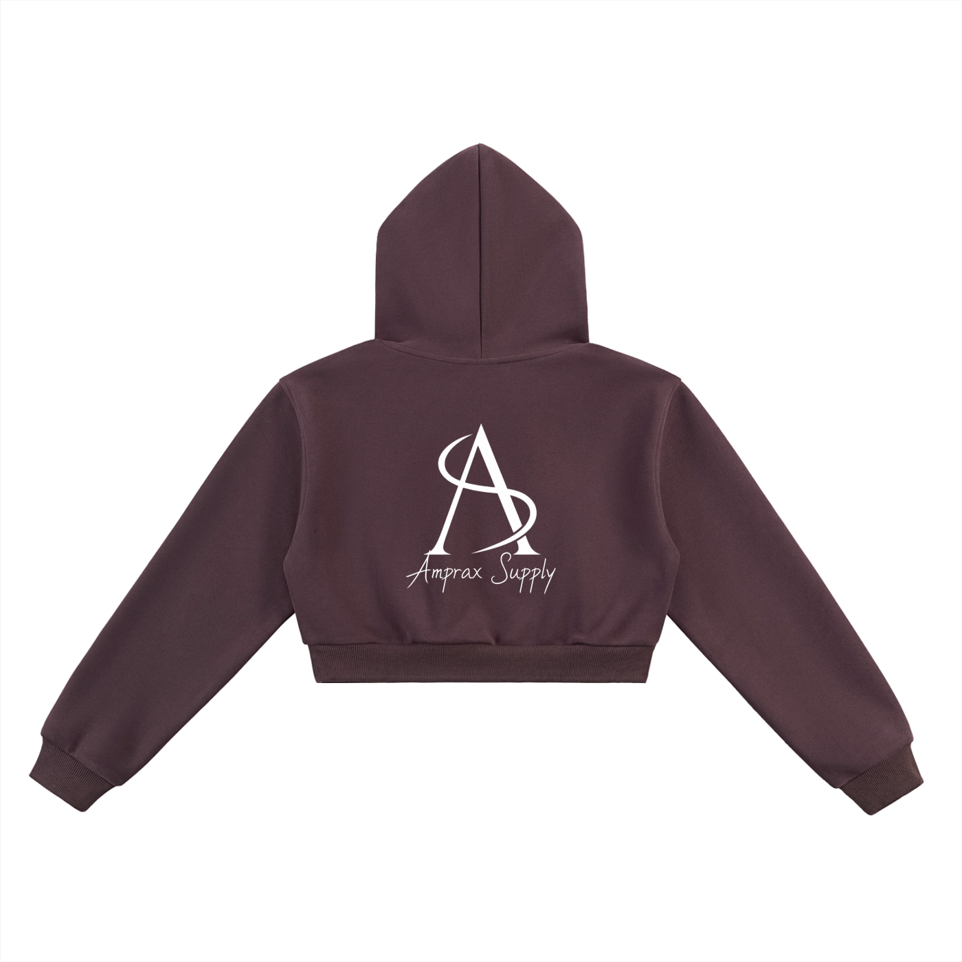 Amprax Supply Womens Essential Cropped Hoodie