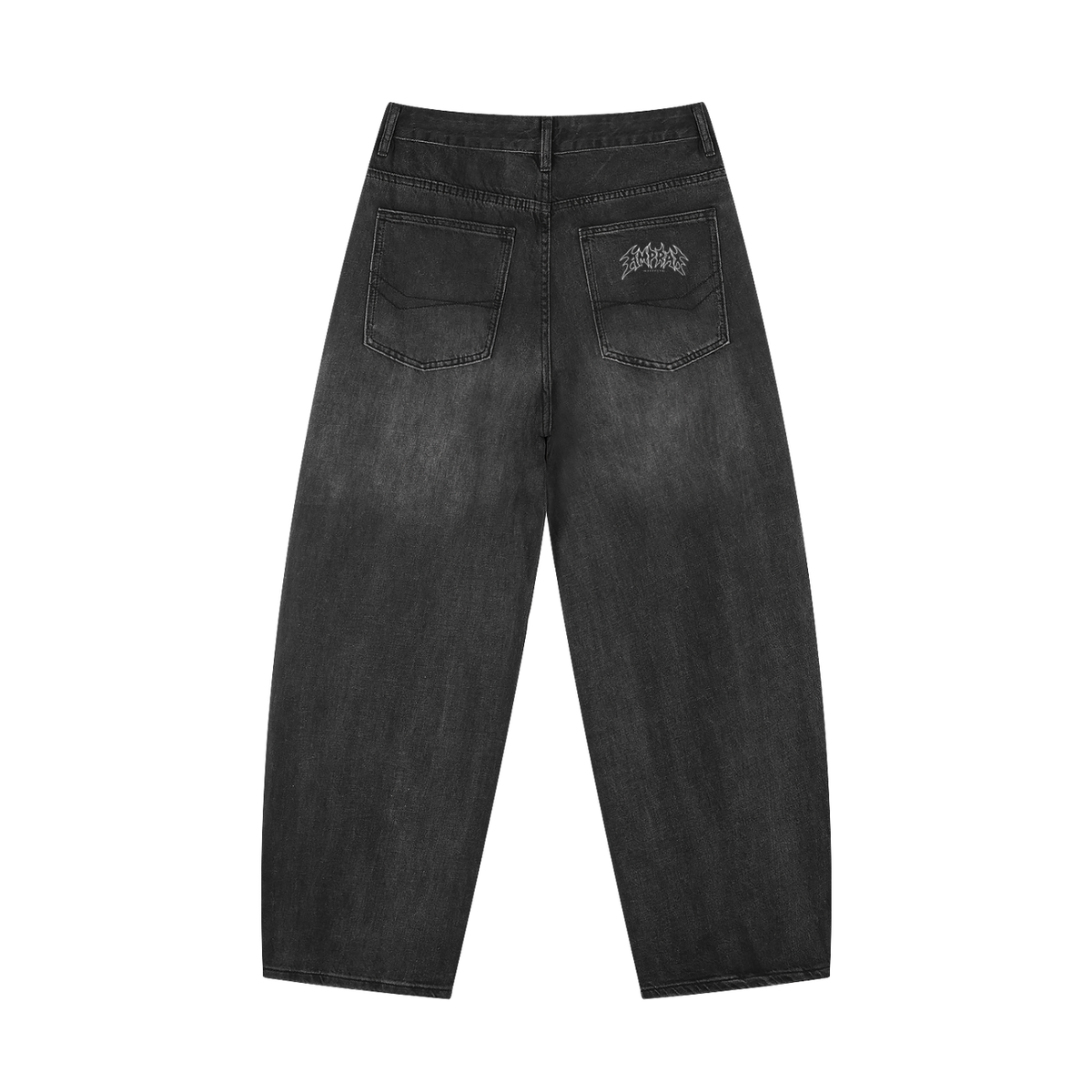 Amprax Supply Black Men's Baggy Jeans