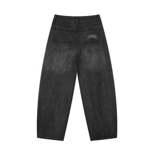 Amprax Supply Black Men's Baggy Jeans