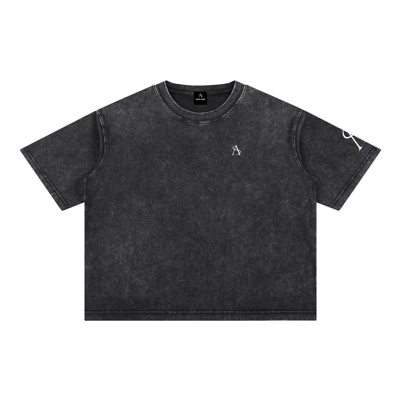 Amprax Supply Mens Boxy Cotton T-Shirt