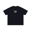 Amprax Supply Black Unisex Oversized Cotton T-Shirt