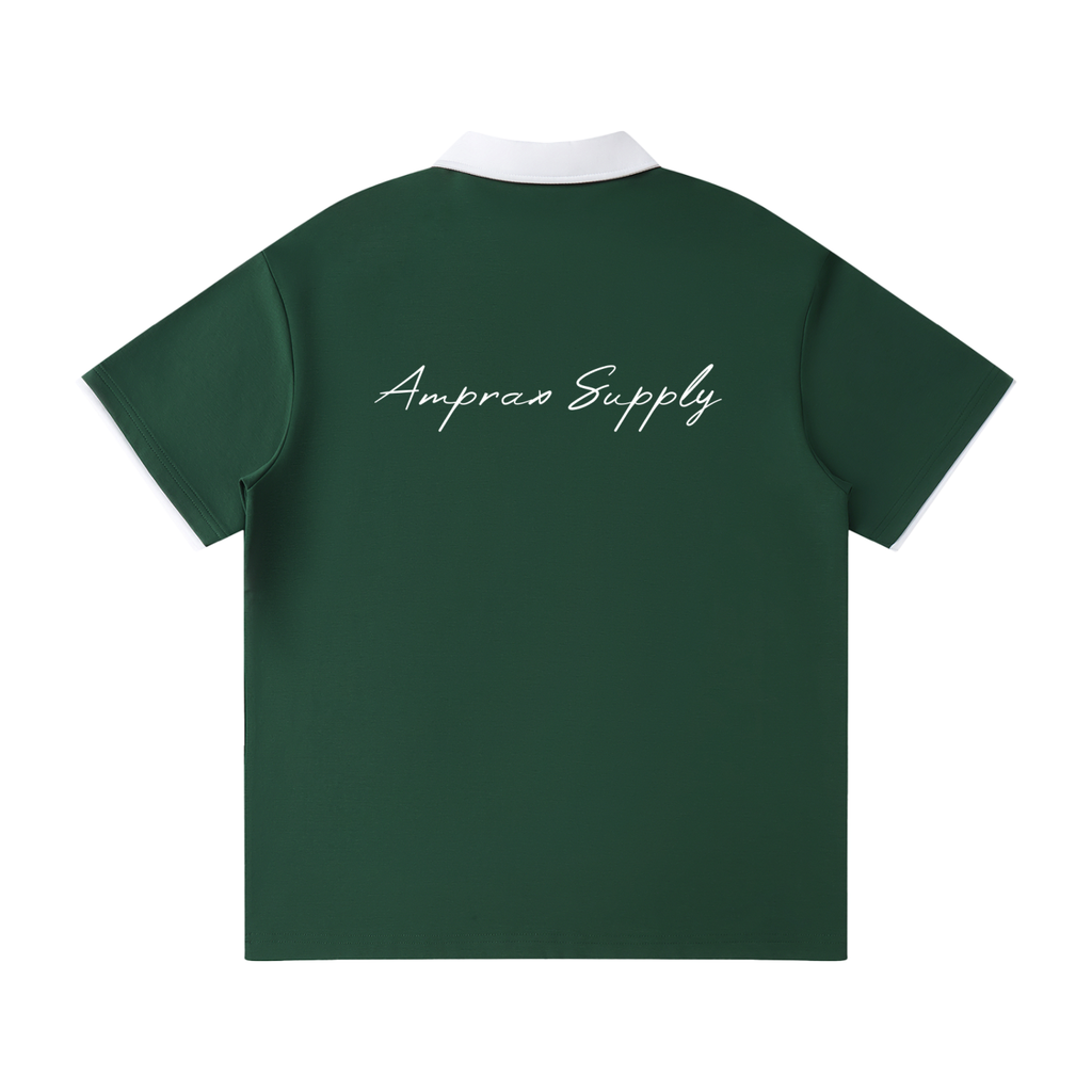Amprax Supply Collar Polo Shirt
