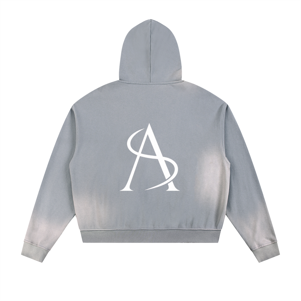Amprax Supply  Zip Up Hoodie